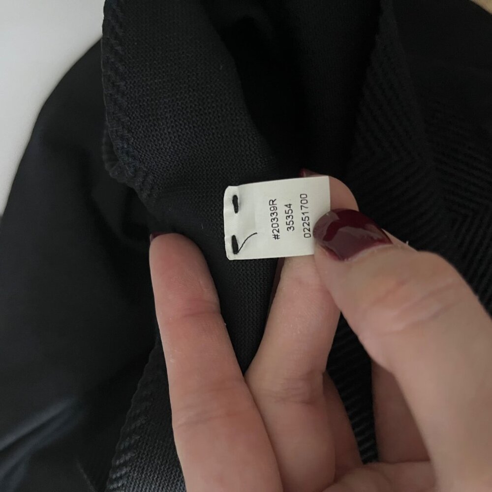 Assets By Spanx Solid Black Pull On Stretch Shape… - image 7